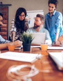 A team designing a Continuous Improvement Program
