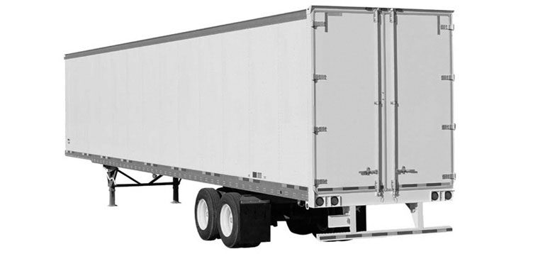 Dry Van Cargo Truck