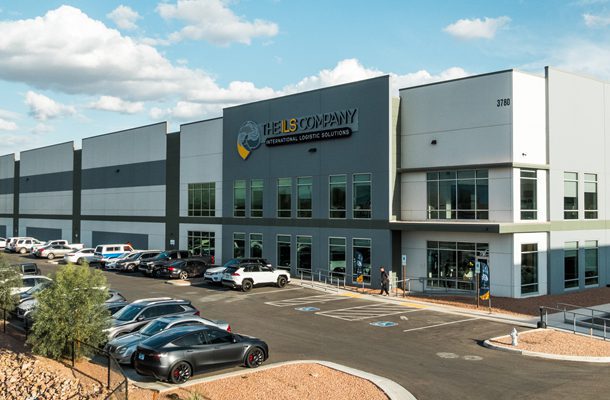 Exterior view of The ILS Company facility showcasing their bonded warehouse services for efficient logistics and tariff management