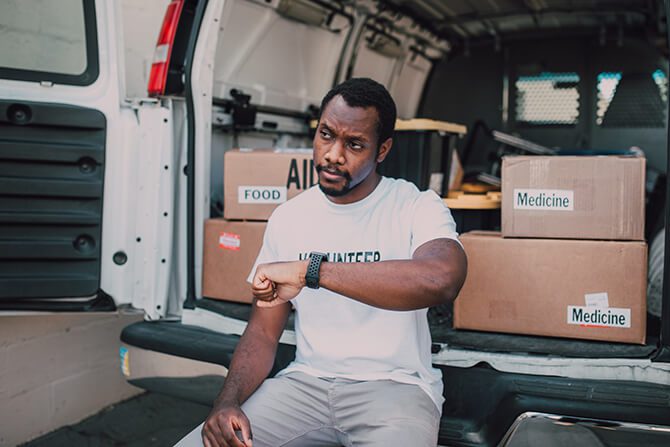 A person dealing with a delay while trying to ship temperature-sensitive cargo